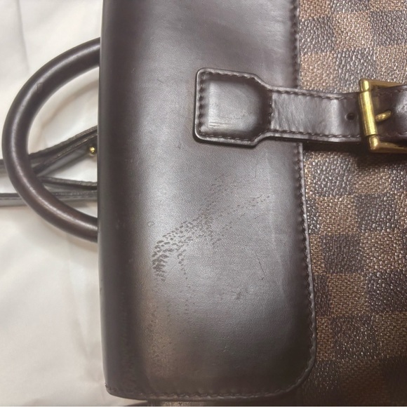 Louis Vuitton Damier Ebene Coated Canvas Soho Backpack - Picture 2 of 9